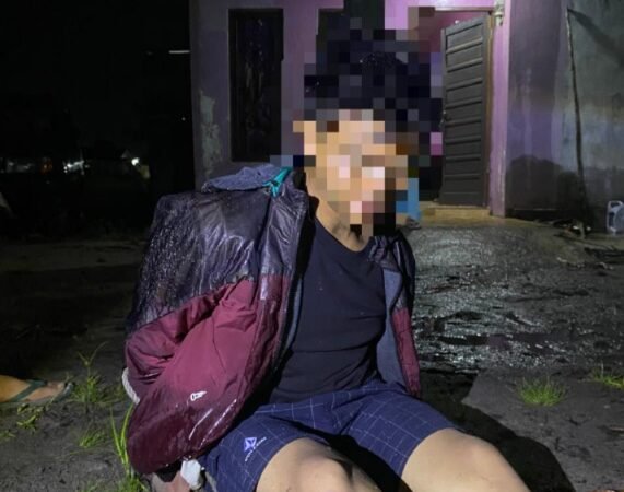 Tertangkap Tangan Warga, Polsek Sabangau Amankan Pemuda 24 Tahun