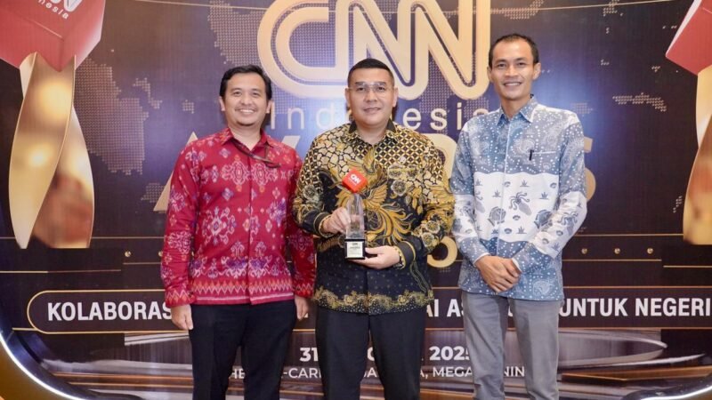 Kementerian ATR/BPN Raih Rural Development dan Regional Equity di CNN Indonesia Award 2025