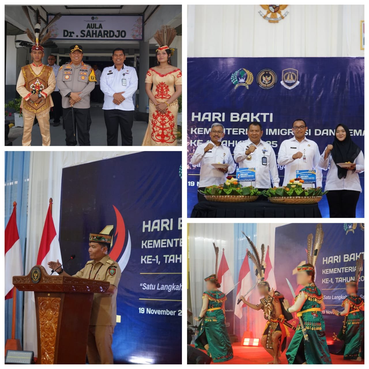 Tasyakuran Hari Bakti Kemenimipas Perdana, Gubernur Kalteng Apresiasi Sinergi Pemasyarakatan dan Imigrasi