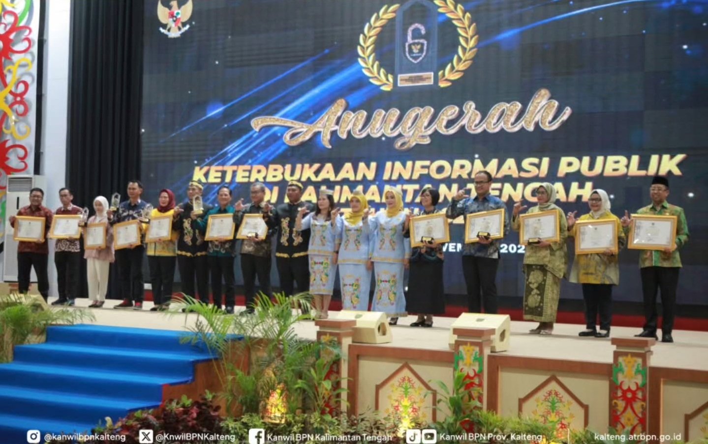 BPN Kalteng Ajak Badan Publik Perkuat Sinergi Keterbukaan Informasi