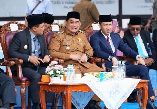 Hadiri Hari Bhakti PU ke-80, Bupati Shalahuddin Dorong Pemerataan Infrastruktur di Barito Utara