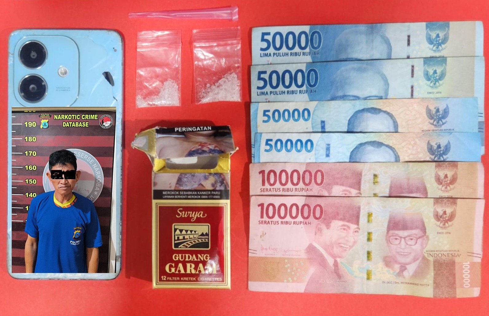 Diduga Edarkan Sabu, Buruh Harian Lepas Dibekuk Satresnarkoba Tala