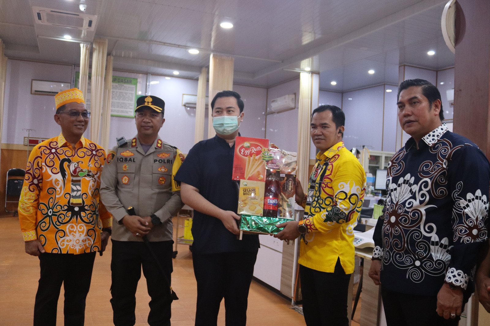 Bupati Ahmad Rifa’i Bersama Kapolres Tinjau Posko Pengamanan Natal di Pulang Pisau