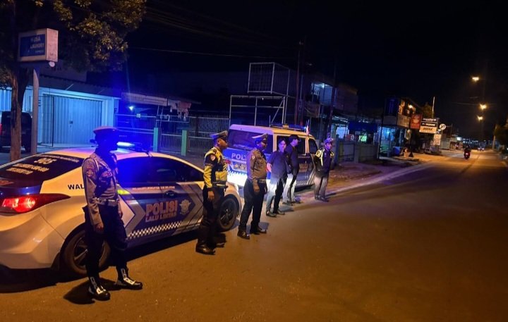 Berantas Kasus Balapan Liar, Polresta Palangka Raya Masifkan Patroli Malam