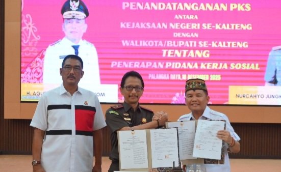 Kejati dan Pemprov Kalteng Siap Terapkan Pidana Kerja Sosial Bagi Pelaku Tindak Pidana