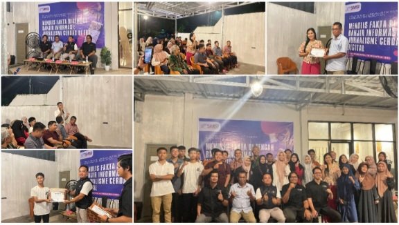 SMSI Seruyan Tularkan Cara Menulis Berita Sesuai Fakta dan Kaidah Jurnalistik