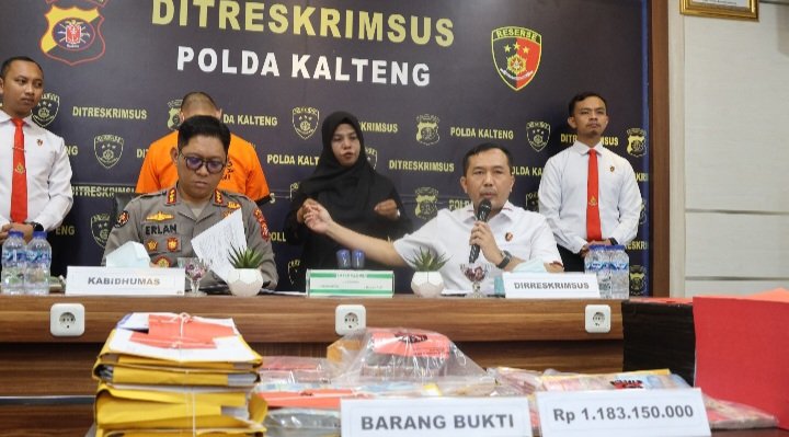 Polda Kalteng Tetapkan 11 Orang Tersangka Korupsi 3 Proyek di Kapuas