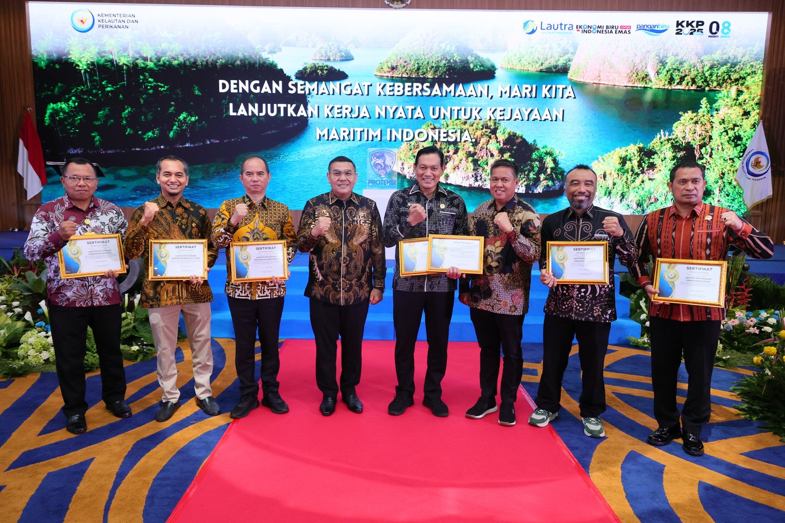 Kementerian ATR/BPN Raih 8 Penghargaan dari KKP, Komitmen Perkuat Kedaulatan di Pulau-Pulau Kecil