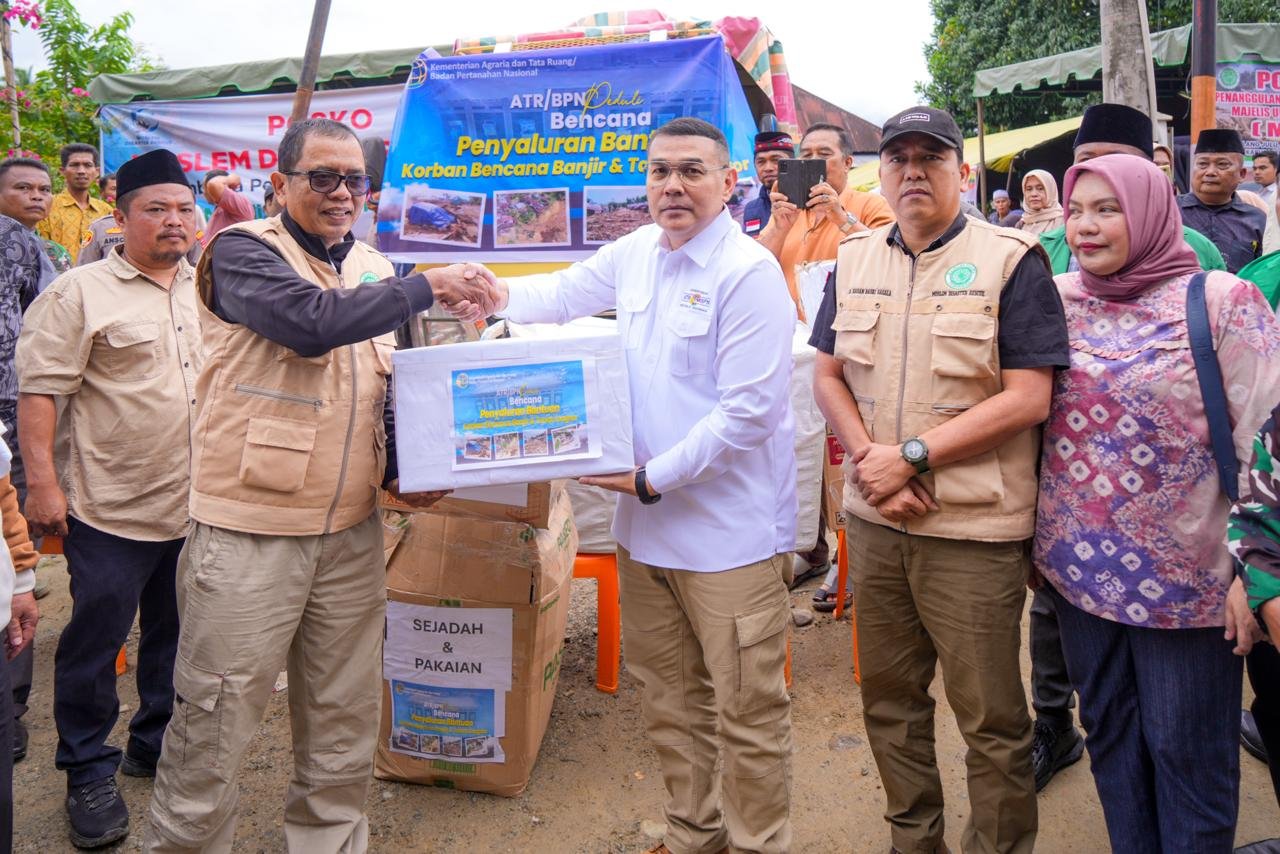 Wamen Ossy Tegaskan Layanan Penggantian Sertipikat Rusak Akibat Bencana Akan Diprioritaskan