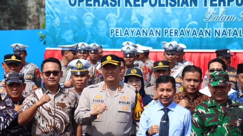 Polres Kotawaringin Barat Mantapkan Kesiapan Pengamanan Nataru Lewat Apel Operasi Lilin Telabang 2025