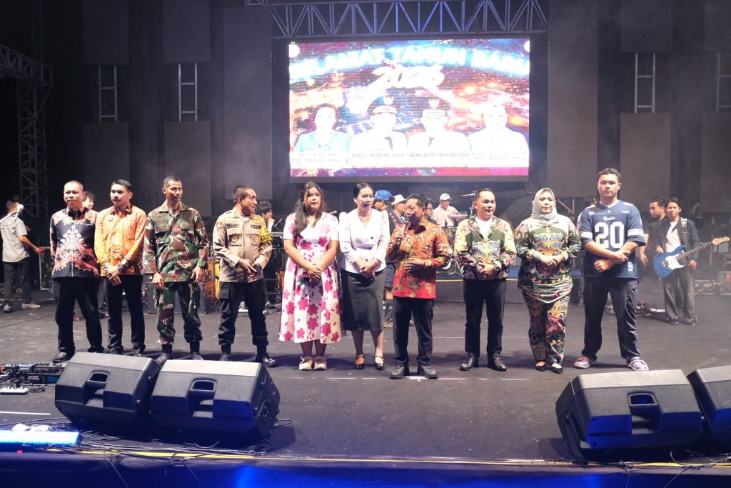 Pergantian Tahun 2026 Meriah, Bupati dan Wabup Mura Serukan Semangat Kebersamaan Bangun Daerah