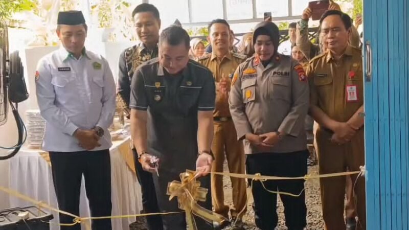 Wabup Kapuas Resmikan SPPG Selat Hulu, Dukung Program Makan Bergizi Gratis