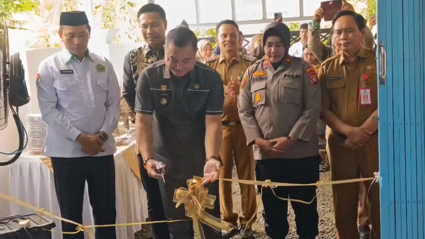 Wabup Kapuas Resmikan SPPG Selat Hulu, Dukung Program Makan Bergizi Gratis