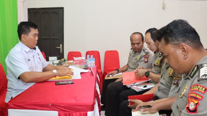 Wujudkan Transparansi dan Akuntabilitas, Polres Gunung Mas Terima Audit Kinerja Itwasda Polda Kalteng