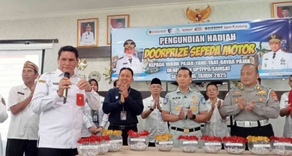 BAPENDA Kalteng Apresiasi Wajib Pajak Yang Taat Membayar Pajak Kendaraan Bermotor