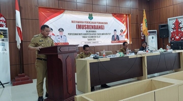 Musrenbang Kecamatan Selat Digelar, Wabup Kapuas Tekankan Sinergi Program Pembangunan 2027