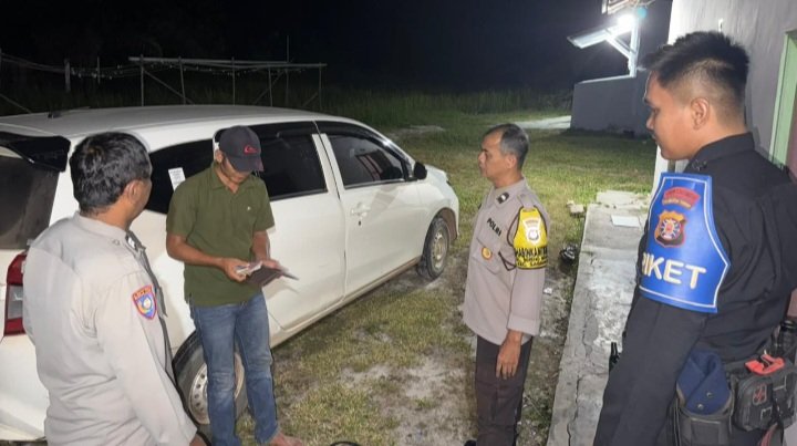 Polsek Sabangau Tangani Laporan Pria Mengamuk