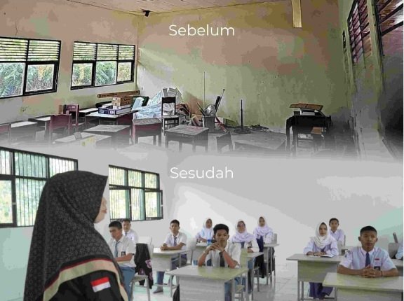 Revitalisasi SMK Negeri 5 Palangka Raya, Siswa: Kini Lebih Tenang dan Semangat