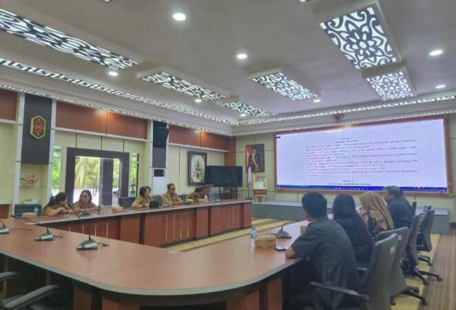 Diskominfosantik dan Bawaslu Kalteng Bahas Rencana Penandatanganan MoU Penguatan Pengawasan Pemilu