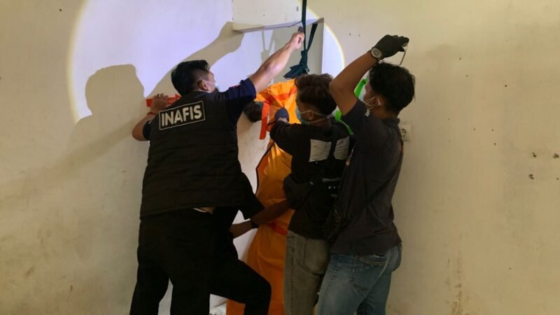 Diduga Bunuh Diri, Polisi Selidiki Kematian Pria di Kecamatan Sabangau