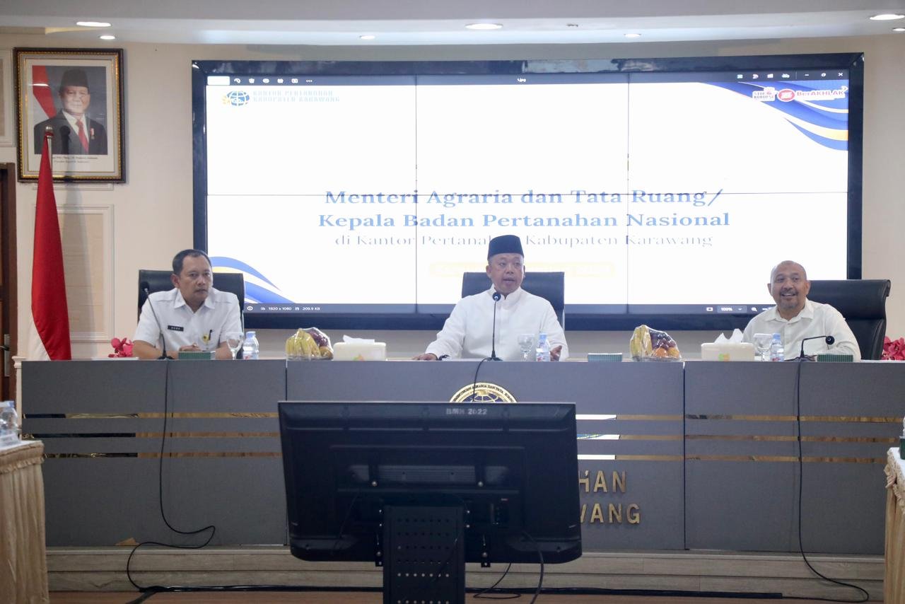 Libatkan Tokoh Agama, Menteri ATR/BPN Dorong Percepatan Sertipikasi Tanah Wakaf