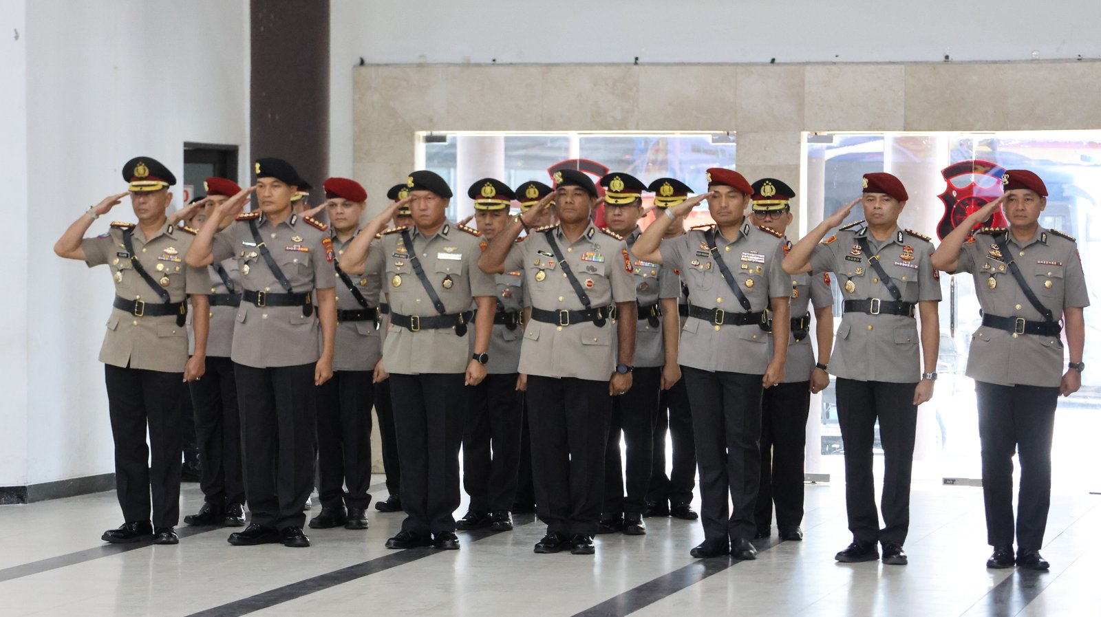 Polda Kalteng Lakukan Penyegaran Organisasi, 9 Jabatan Strategis Diserahterimakan