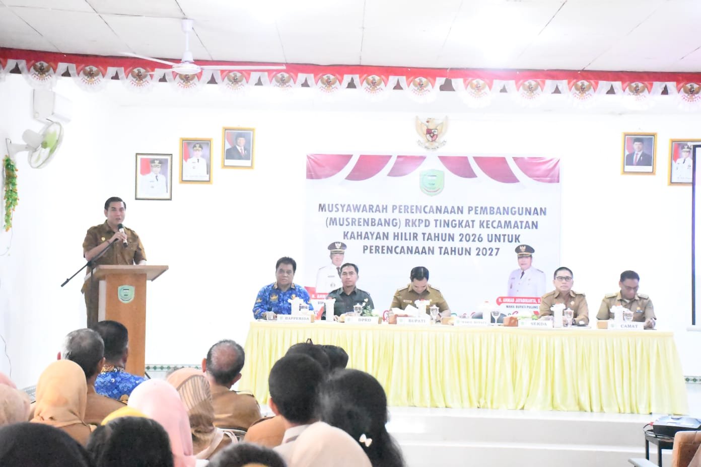 865 Aspirasi Warga Mengemuka dalam Musrenbang Kecamatan Kahayan Hilir