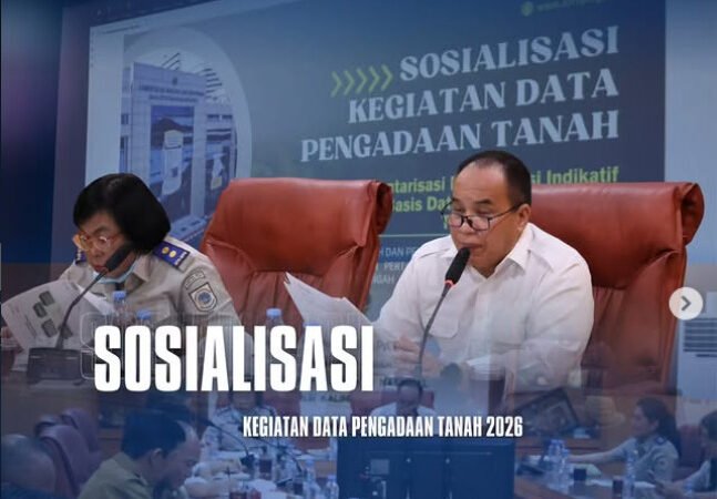 Rakor Pengadaan Tanah 2026, BPN Kalteng Libatkan Kabupaten/Kota se-Kalteng