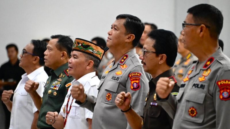 Rapim Polri 2026 di Polda Kalteng Tegaskan Soliditas Aparat dan Pemerintah Daerah