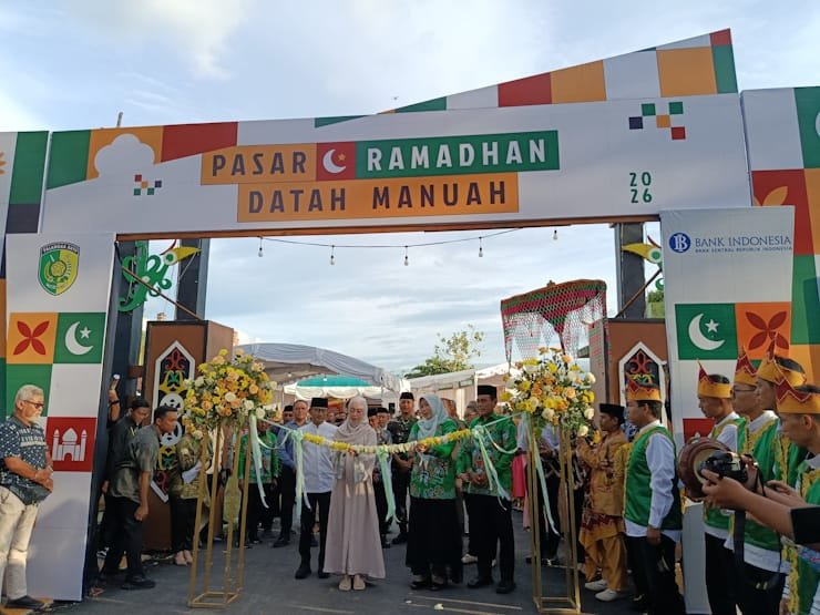 Pasar Ramadan Datah Manuah, Bersih Nyaman, Tenda Cantik, Ekonomi Melonjak