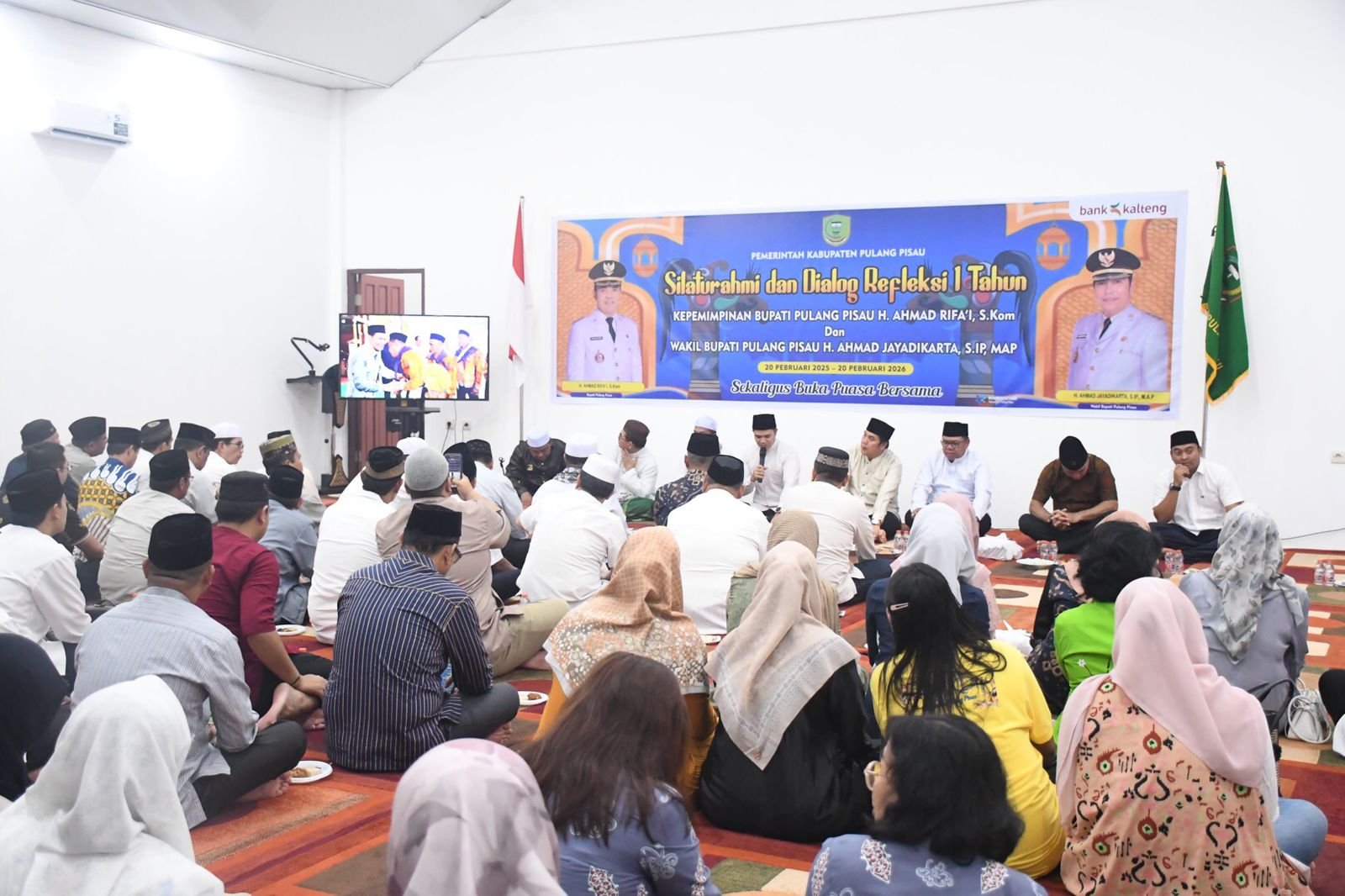 Syukuran Setahun Kepemimpinan, Pemkab Pulang Pisau Tegaskan Komitmen Lanjutkan Pembangunan