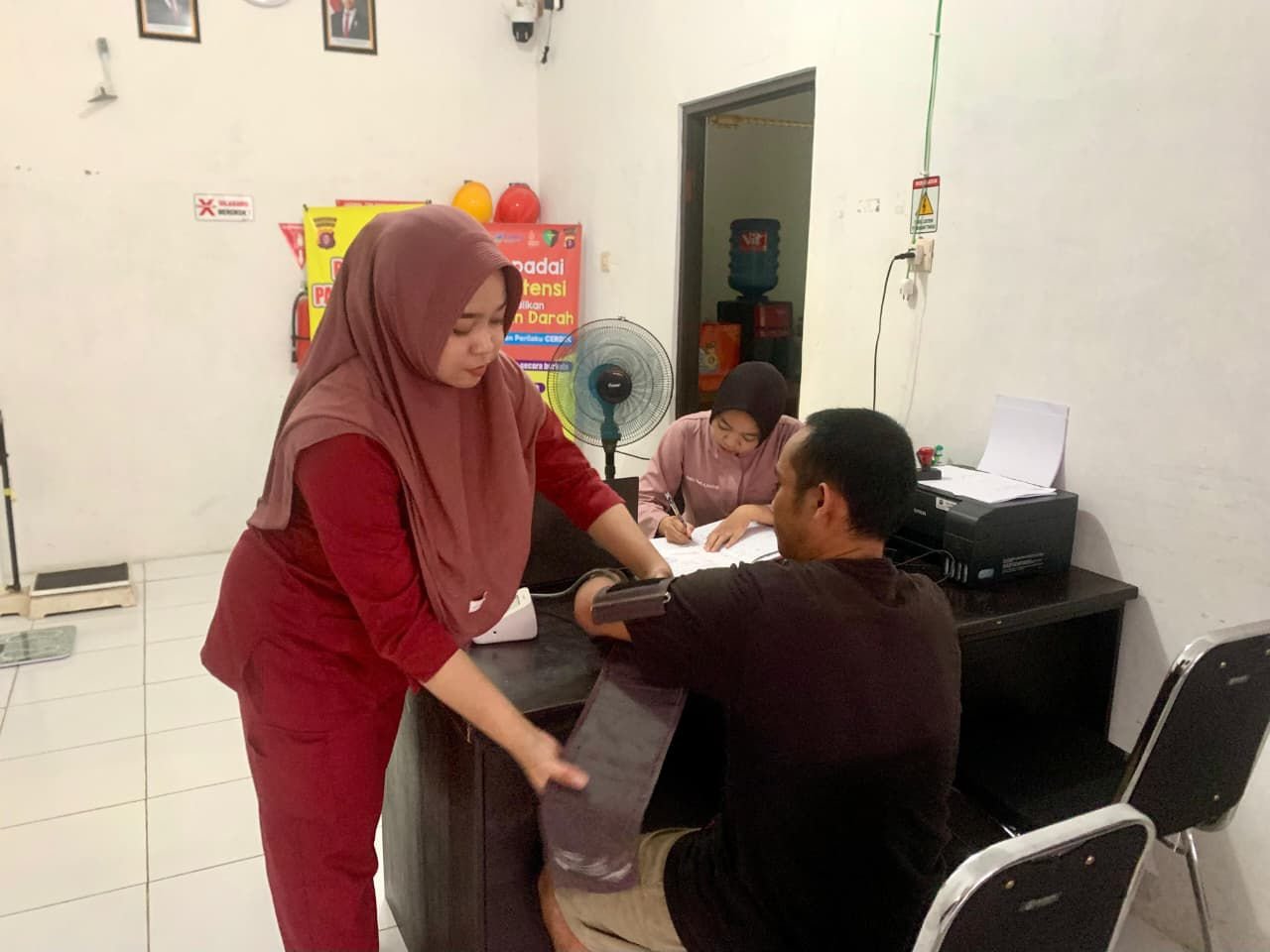 Sidokkes Polresta Palangka Raya Buka Layanan Kesehatan bagi Personel dan Masyarakat