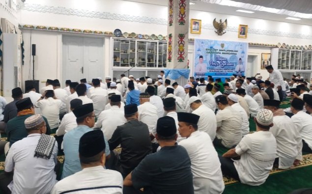 Ibadah Malam Nisfu Syaban, Pemprov Kalteng Berkomitmen Kerja Lebih Keras Melayani Masyarakat Bumi Tambun Bungai