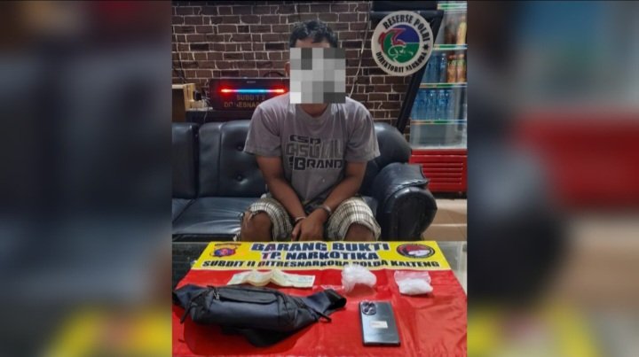Bawa 50 Gram Sabu, Pria 34 Tahun Asal Sampit Ditangkap