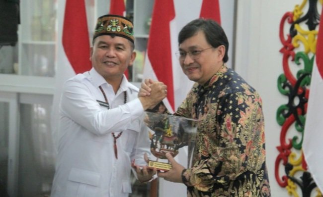 Kunjungan Staf Khusus Presiden Bidang Ekonomi Kreatif Perkuat Kolaborasi Pengembangan Ekonomi Kreatif Kalteng