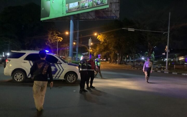 Susuri Titik Rawan, Polresta Palangka Raya Intensifkan Patroli Malam