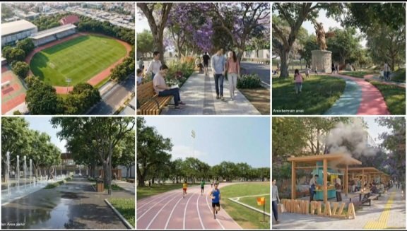 Pembangunan Baru Stadion Mantikei, Gubernur Agustiar Sabran: Jadi Pusat Aktivitas Masyarakat