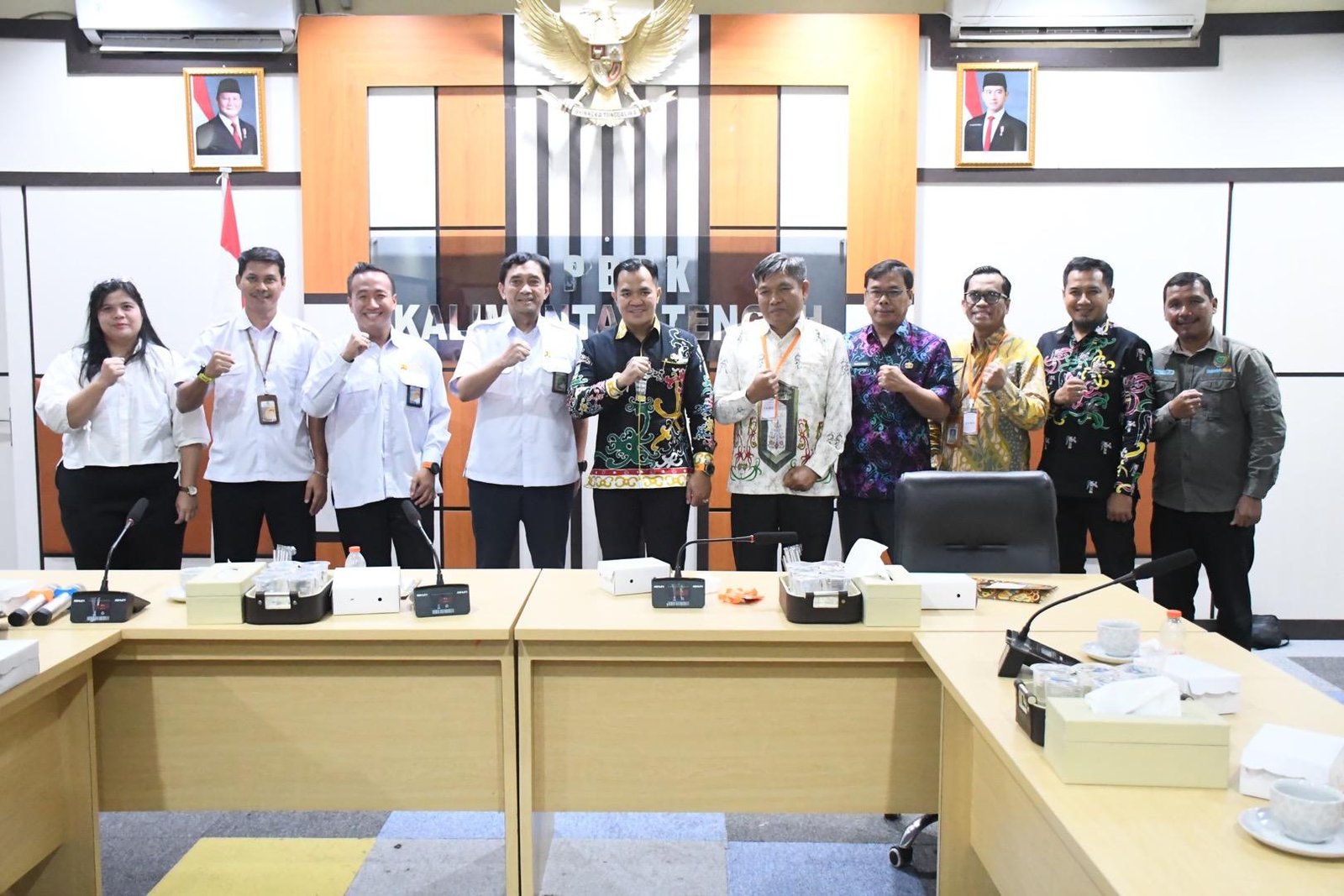 Kunker ke BPBPK Kalteng, Bupati Pulpis Bahas Penguatan Infrastruktur dan Sanitasi