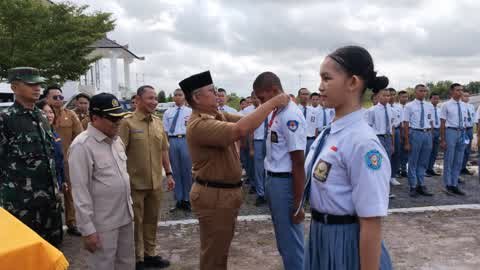 Ratusan Pelajar Ikuti Seleksi Calon Paskibraka Palangka Raya