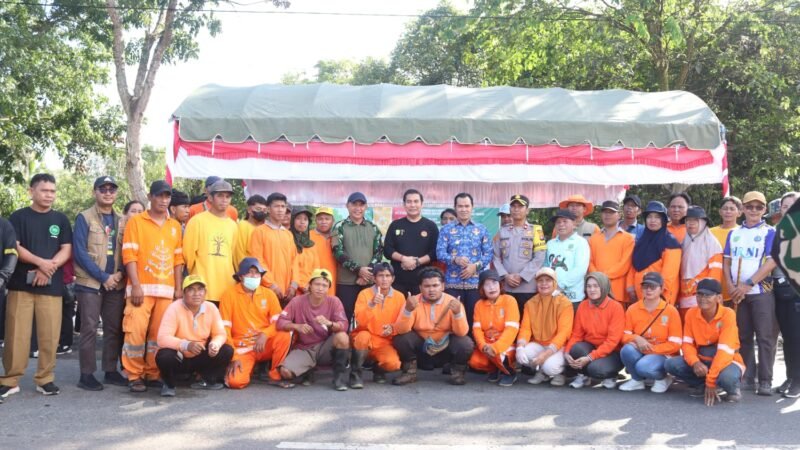 Bupati Pulang Pisau Pimpin Langsung Aksi Gerakan Indonesia ASRI 
