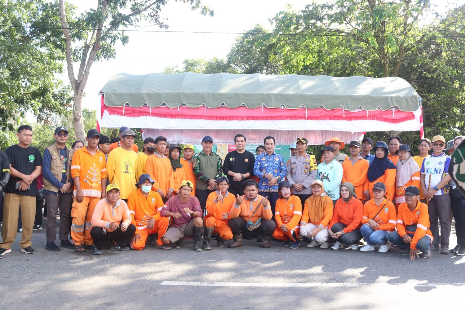 Bupati Pulang Pisau Pimpin Langsung Aksi Gerakan Indonesia ASRI 