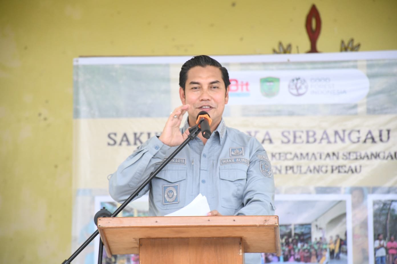 Wabup Pulang Pisau Hadiri Pagelaran Sakolah Budaya untuk Edukasi Generasi Muda