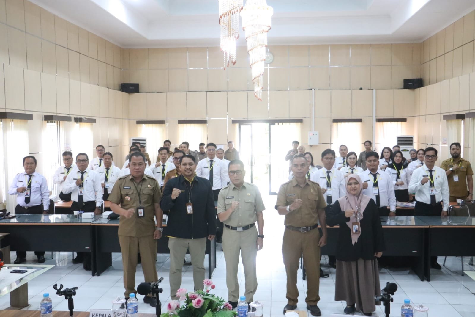 Buka Uji Kompetensi Bidang, Sekda Pulpis Tekankan Integritas dan Kemampuan Strategis