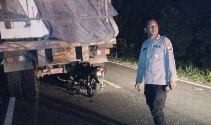 Respon Cepat Laka Lantas di Kalampangan, Polsek Sabangau Evakuasi Korban ke RSUD