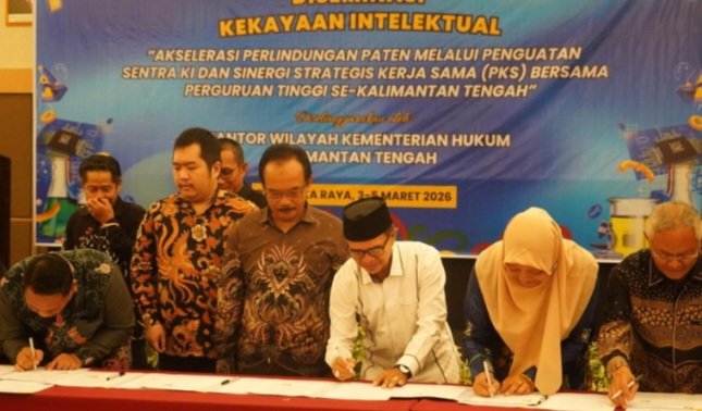 Pemprov Kalteng Dorong Penguatan Sentra Kekayaan Intelektual di Perguruan Tinggi
