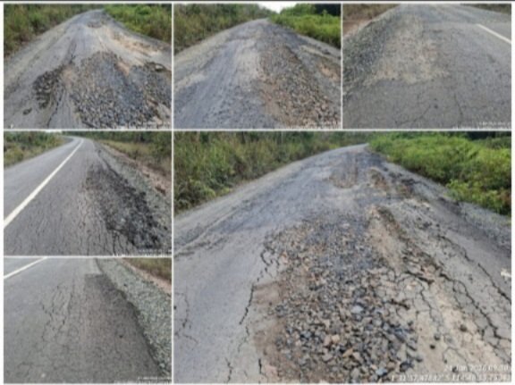 “Masih Bau Kencur” Telah Rusak Parah, 4 Proyek Rekonstruksi Jalan PUPR Barsel Dilaporkan ke Kejagung RI – Kepala Dinas Dinilai Anggap Remeh Konfirmasi