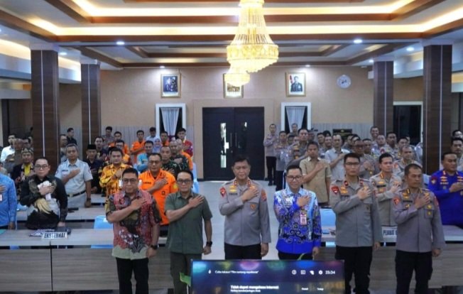 Rakor Operasi Ketupat Telabang 2026, Plt. Sekda Kalteng Tegaskan Sinergi Demi Kondusifitas