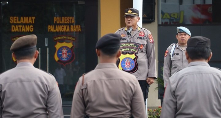 Kasiwas Polresta Palangka Raya Ingatkan Personel Jauhi Narkoba dan Judi Online