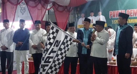 121 Regu Meriahkan Pawai Gema Takbir Idul Fitri 1447 H di Kapuas