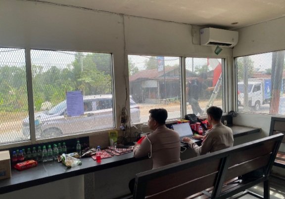 Polresta Palangka Raya Pantau Tiga Jalur Utama Arus Balik Lebaran